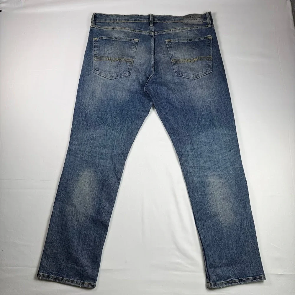 Denizen from Levis 216 Skinny Fit Mens Jeans 36x30 Blue Stretch Denim Pants